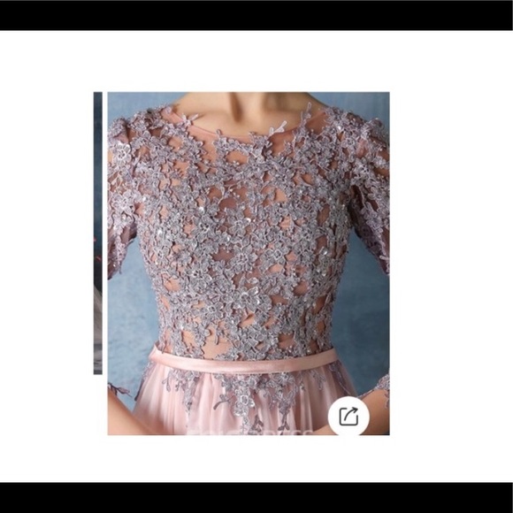 Pink Evening Gown - Picture 2 of 3